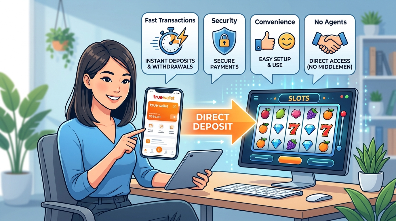 ประโยชน์ของการใช้ True Wallet ในการเล่นสล็อตออนไลน์