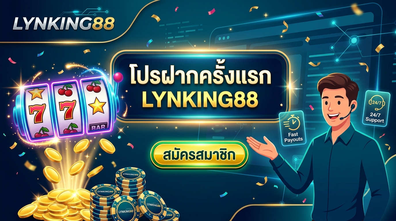 โปรฝากครั้งแรก LYNKING88: เว็บสล็อตและคาสิโนออนไลน์ชั้นนำ