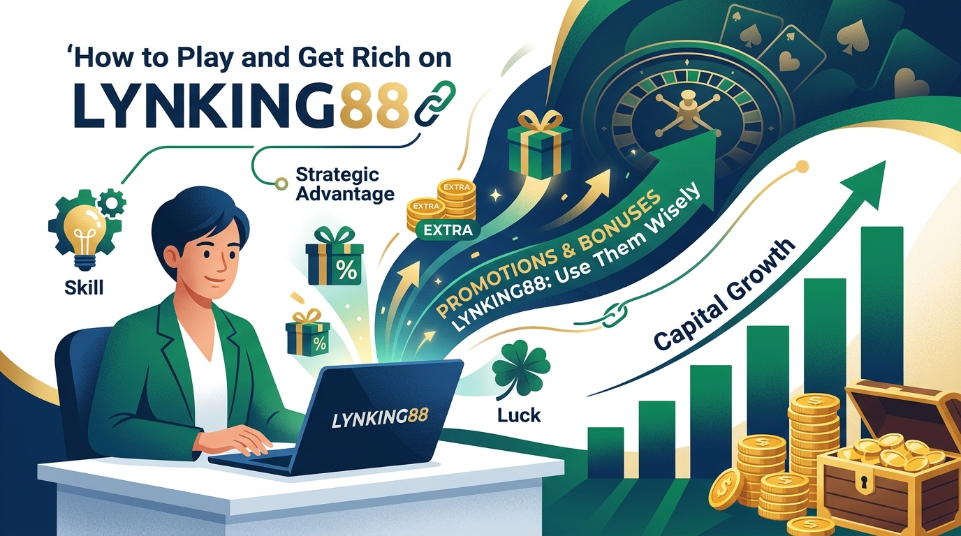 โปรโมชั่นและโบนัส LYNKING88: ใช้ให้คุ้มค่าเพื่อเพิ่มทุน