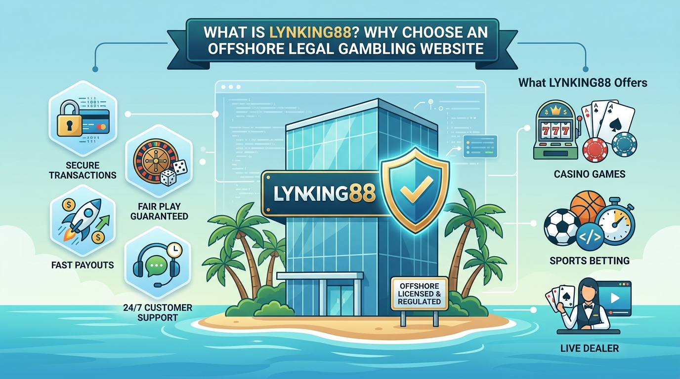 เว็บพนันถูกกฎหมายต่างประเทศ LYNKING88 คืออะไร? ทำไมต้องเลือก