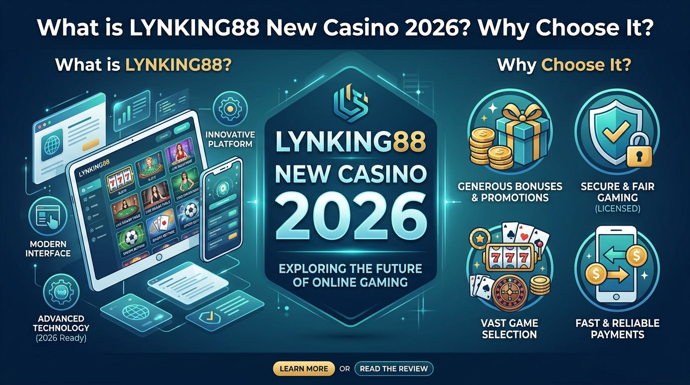 LYNKING88 คาสิโนเปิดใหม่ 2026 คืออะไร ทำไมต้องเลือก?