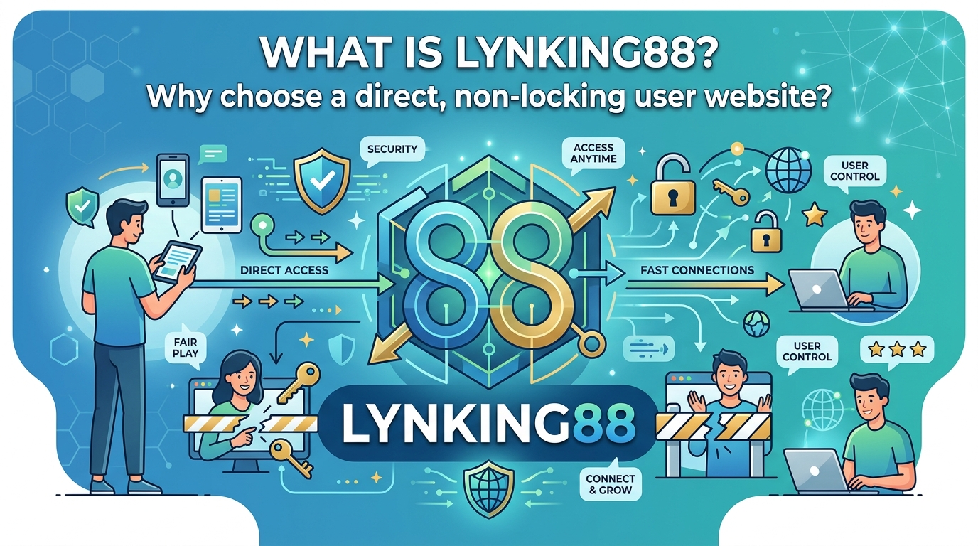 LYNKING88 เว็บตรงไม่ล็อคยูส คืออะไร? ทำไมต้องเลือกเว็บตรงไม่ล็อคยูส?