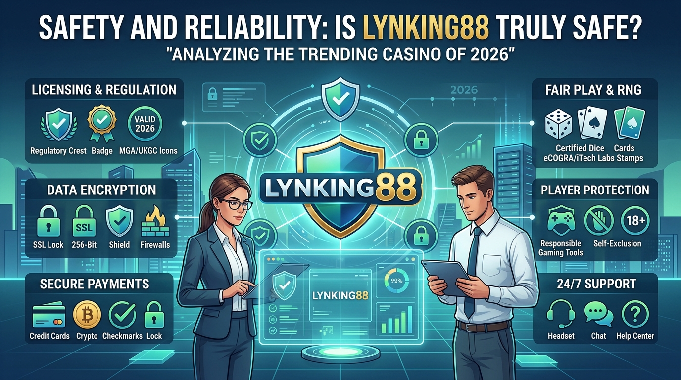 LYNKING88 คาสิโนมาแรง 2026 ปลอดภัยจริงหรือ?