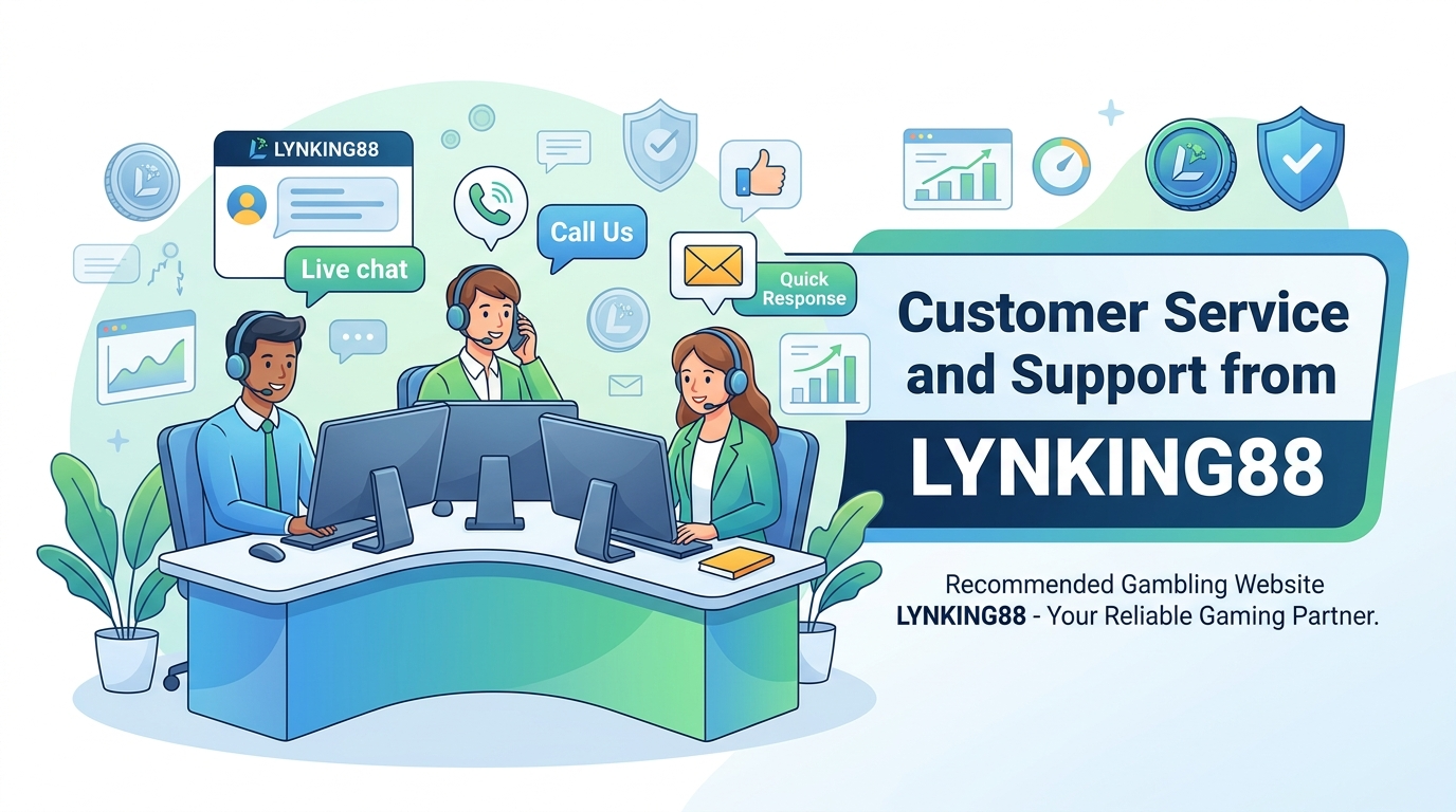 การบริการลูกค้าและการสนับสนุนจาก LYNKING88