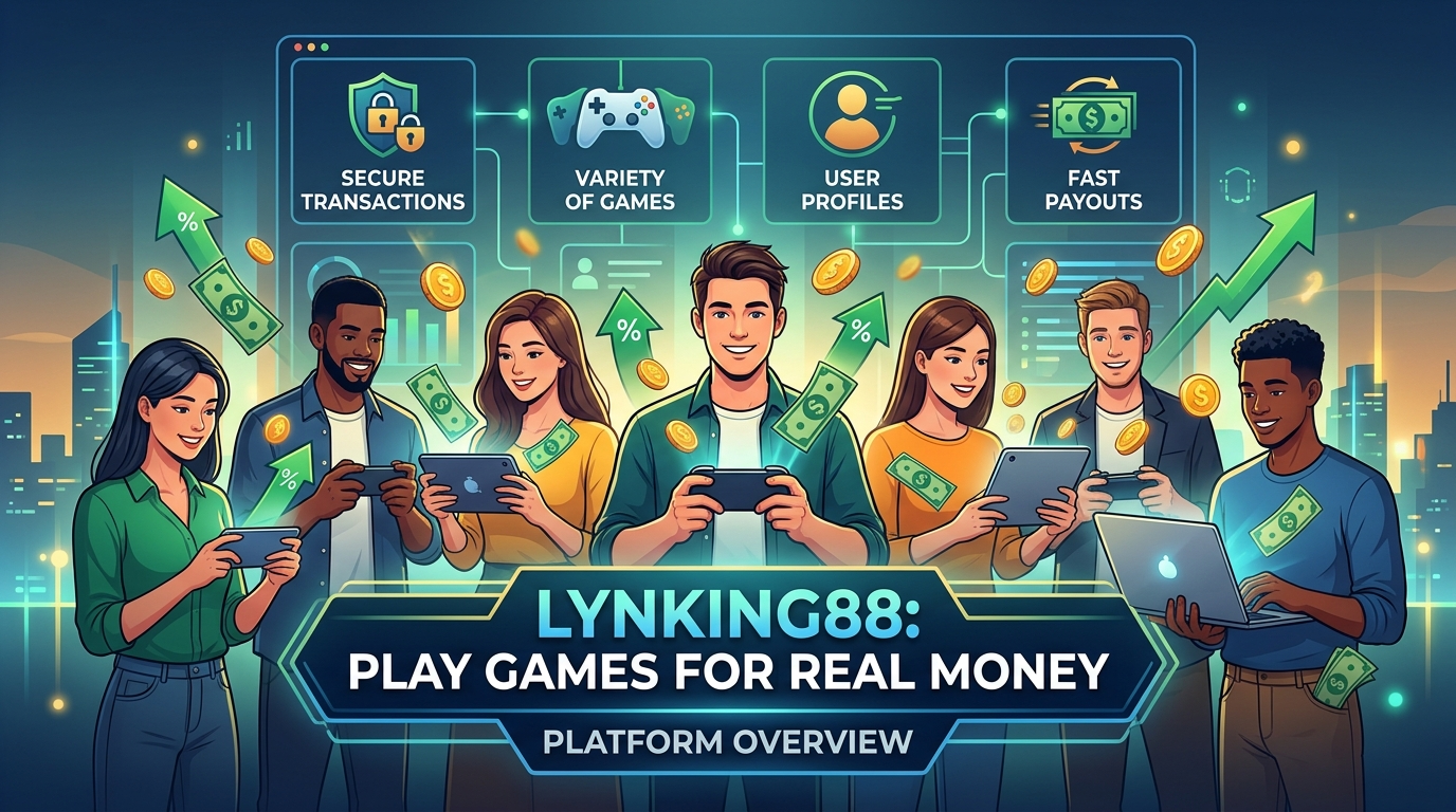 LYNKING88 เล่นเกมได้เงินจริง: ภาพรวมแพลตฟอร์ม