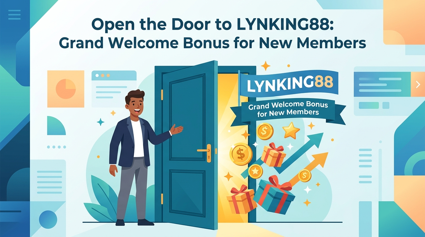 โปรโมชั่นสมาชิกใหม่ LYNKING88: เปิดประตูสู่ LYNKING88 โบนัสต้อนรับสมาชิกใหม่สุดอลังการ