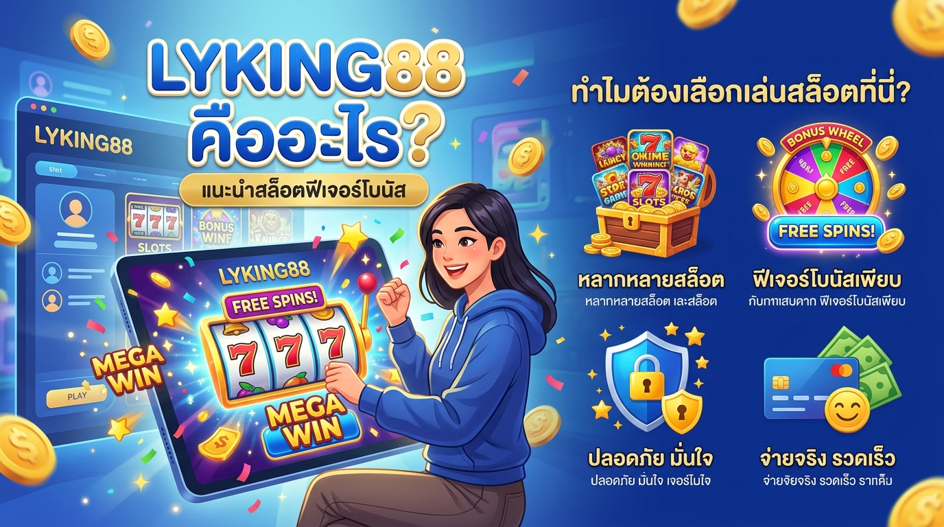 LYKING88 แนะนำสล็อตฟีเจอร์โบนัส