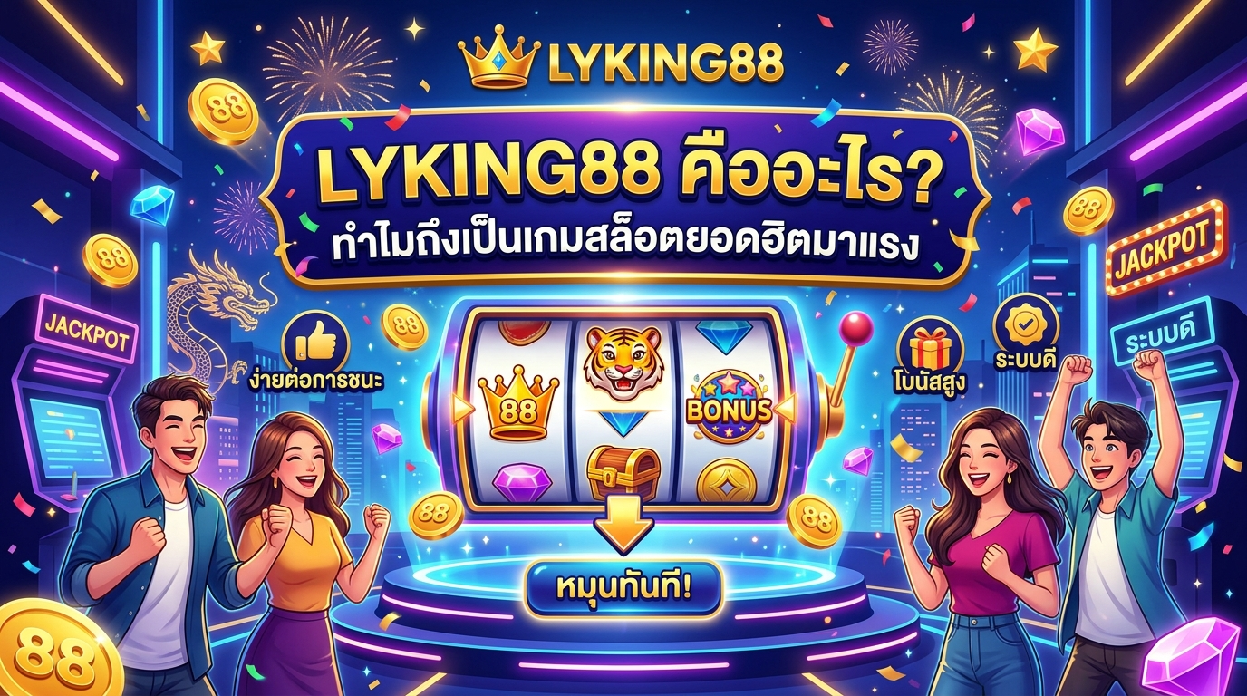 LYKING88 เกมสล็อตยอดฮิตมาแรง คืออะไร? ทำไมถึงเป็นเกมสล็อตยอดฮิตมาแรง