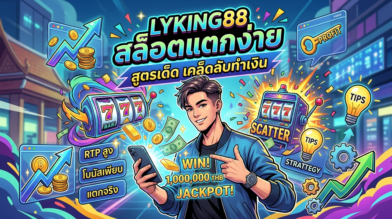 LYKING88 เกมสล็อตยอดฮิตมาแรง สล็อตแตกง่าย: สูตรเด็ด เคล็ดลับทำเงิน