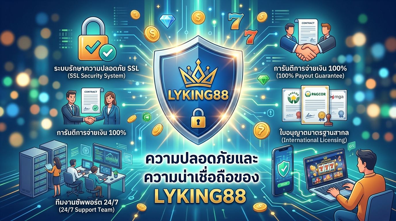 LYKING88 เกมสล็อตค่ายดังยอดนิยม