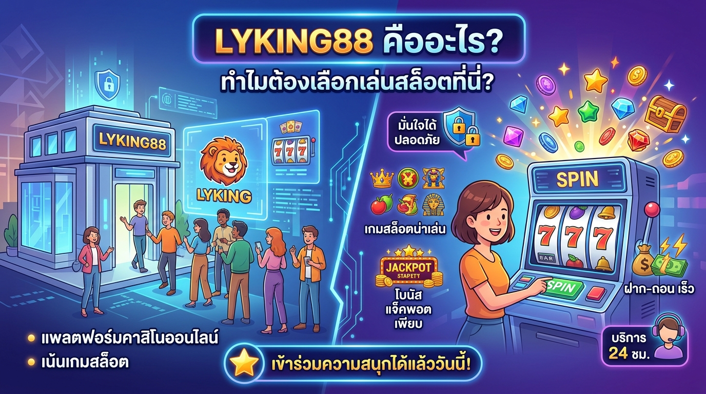 LYKING88 รีวิวเกมสล็อตน่าเล่น: แพลตฟอร์มคาสิโนออนไลน์ชั้นนำ